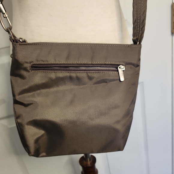 Travelon Taupe Crossbody Bag - Picture 6 of 16